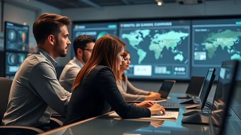 A photorealistic image of a diverse team collaborating seamlessly on a digital dashboard, with some members appearing as remote extensions, symbolizing effective white label integration. Professional photography, 8K, cinematic lighting, sharp focus, depth of field.