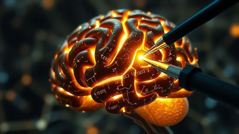 A photorealistic, professional photography, 8K, cinematic lighting, sharp focus, depth of field, shot on a high-end DSLR of a complex, glowing digital brain or core, with visible cracks and data flowing incorrectly, symbolizing a corrupted database. A repair tool is symbolically fixing the cracks with light.