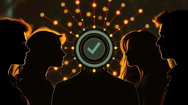 A photorealistic image of diverse user personas represented as distinct, glowing silhouettes, with data points connecting to a central business target, cinematic lighting, sharp focus, 8K hyper-detailed, professional photography, shot on a high-end DSLR, conveying strategy and success.