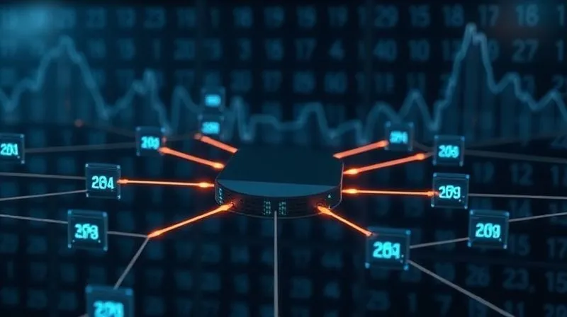A photorealistic, professional photography, 8K, cinematic lighting image of a digital network diagram showing multiple servers with arrows pointing towards them from a central load balancer. The arrows glow, symbolizing active data traffic distribution. In the background, subtle outlines of growing student numbers. Sharp focus on the load balancer and server icons, depth of field blurring the background, shot on a high-end DSLR.