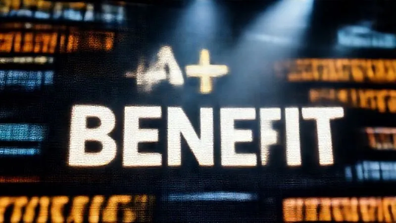 A photorealistic image of a spotlight shining on a bold, impactful headline on a digital screen, surrounded by blurred text. The headline is clear and promises a strong benefit. 8K hyper-detailed, cinematic lighting, sharp focus, depth of field, professional photography, shot on a high-end DSLR.