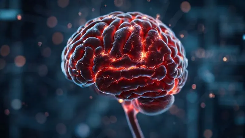 Photorealistic image of a human brain with subtle glowing pathways illustrating decision-making processes, surrounded by abstract digital elements representing data and influence. Cinematic lighting, sharp focus on the brain's activity, depth of field blurring the background, 8K hyper-detailed, professional photography, shot on a high-end DSLR.