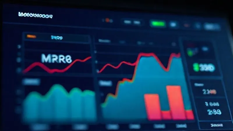 A photorealistic, professional photography, 8K, cinematic lighting, sharp focus, depth of field, shot on a high-end DSLR of a sleek, modern dashboard displaying key SaaS B2B marketing metrics: MRR, CAC, LTV, and Churn Rate, with clear upward trend lines and positive financial indicators. The dashboard is clean, intuitive, and uses vibrant data visualizations against a dark background.