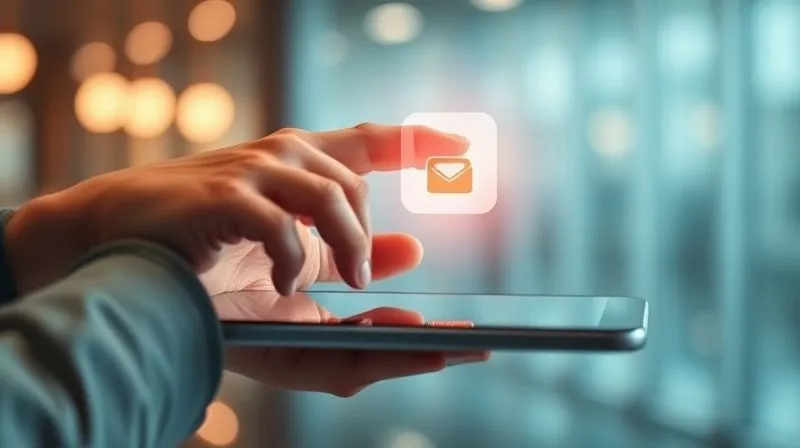 A photorealistic, professional photography of a hand reaching out to prevent a digital subscription icon from fading away on a tablet screen, symbolizing retention and re-engagement efforts. Cinematic lighting, sharp focus on the hand and icon, depth of field blurring a modern, tech-savvy background, 8K hyper-detailed, shot on a high-end DSLR.