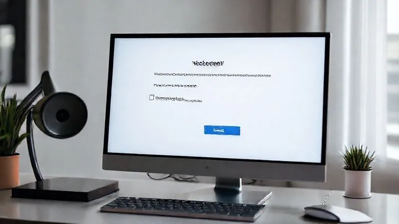 A photorealistic image of a computer screen displaying a clear, user-friendly consent form with unchecked checkboxes, a privacy policy link, and a prominent 'Accept' button. The screen is on a modern desk with soft, cinematic lighting, sharp focus, depth of field, 8K hyper-detailed, shot on a high-end DSLR.