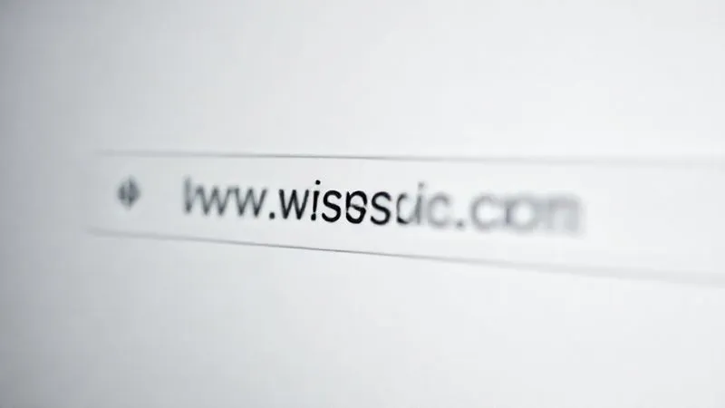 A photorealistic, professional photography, 8K, cinematic lighting shot on a high-end DSLR of a clean, minimalist web browser address bar displaying a perfectly structured and readable URL, with a stylized compass or roadmap icon subtly integrated into the background, symbolizing clear navigation and direction. The image conveys order, simplicity, and ease of access. Sharp focus on the URL, strong depth of field.